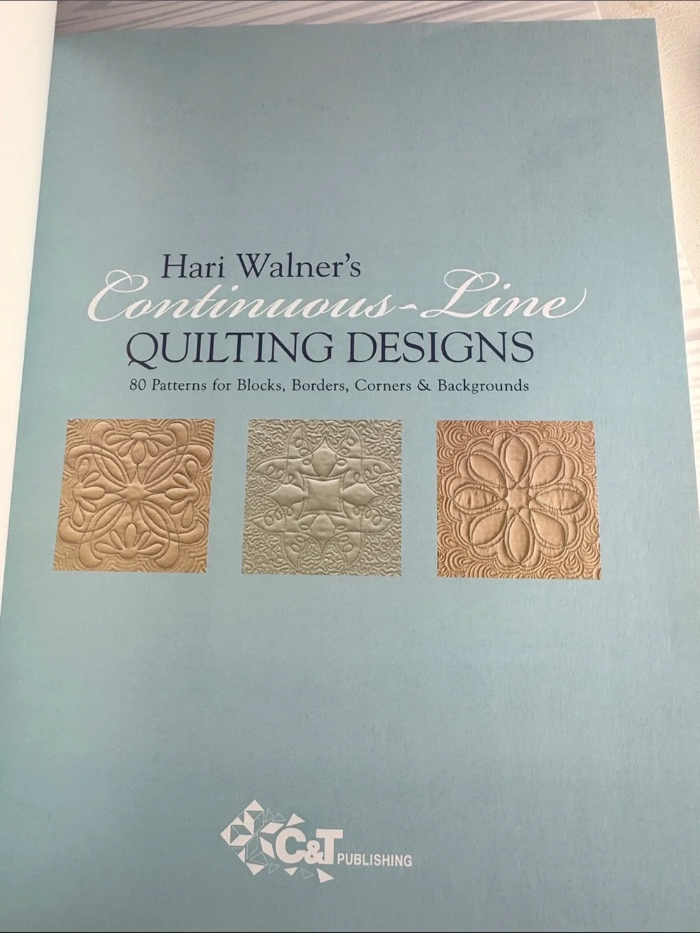 Continuous-Line Quilting Designs - Olive Green